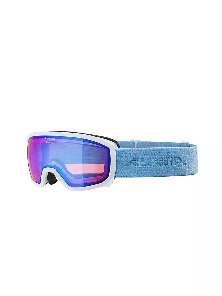 ALPINA | Kinder Skibrille Scarabeo JR. Q-Lite | weiss