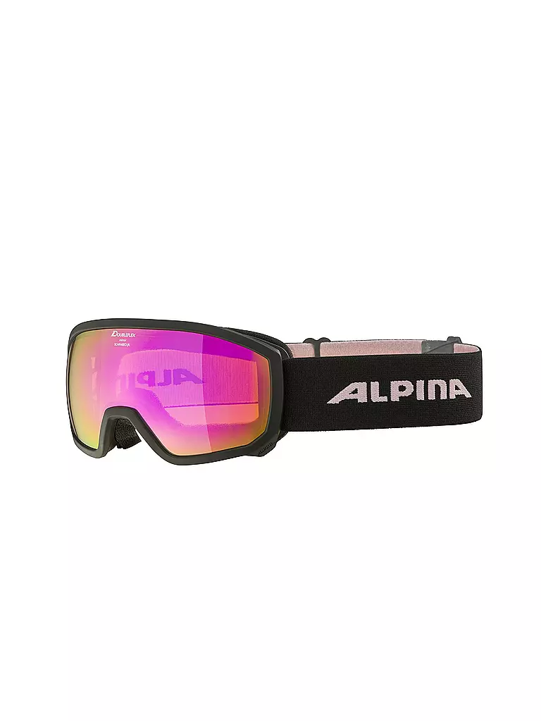 ALPINA | Kinder Skibrille Scarabeo JR. Q-Lite | schwarz