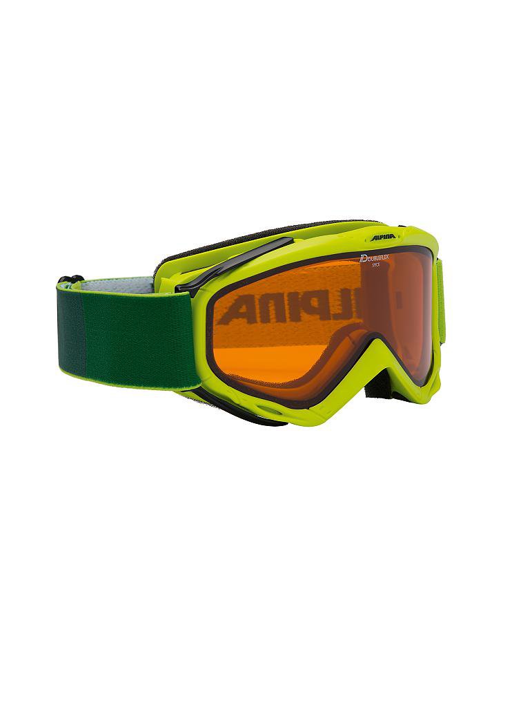 ALPINA | Kinder Skibrille Spice DH | grün