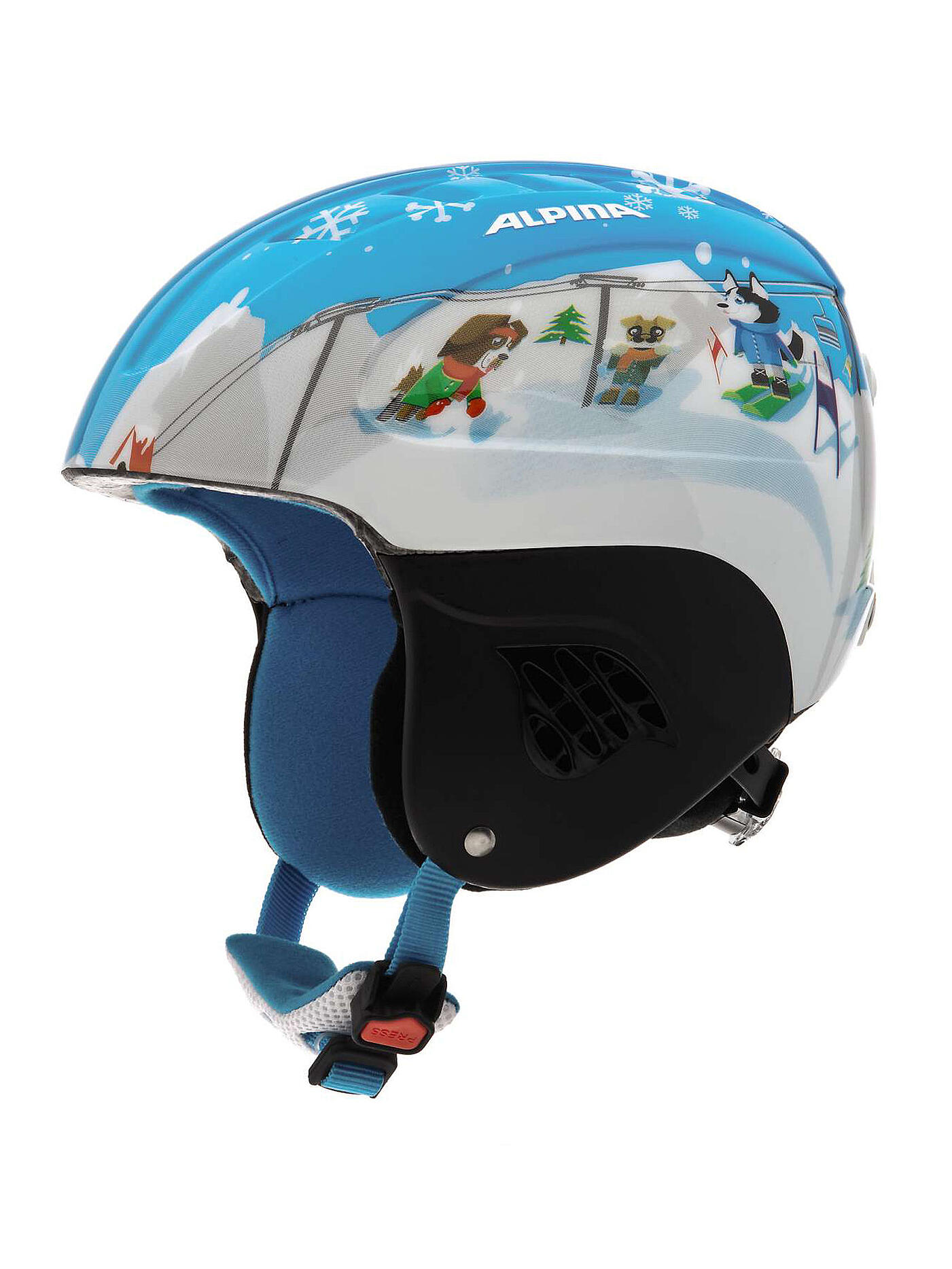 ALPINA | Kinder Skihelm Carat | blau