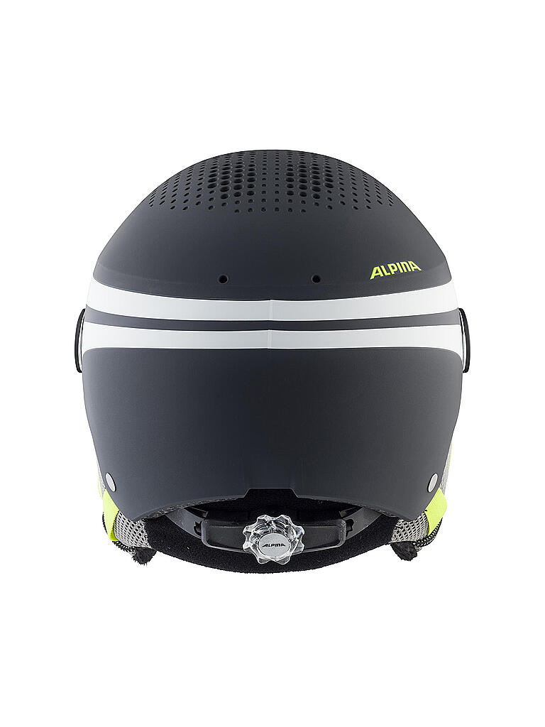 ALPINA | Kinder Skihelm Zupo Visor Q-Lite | grau