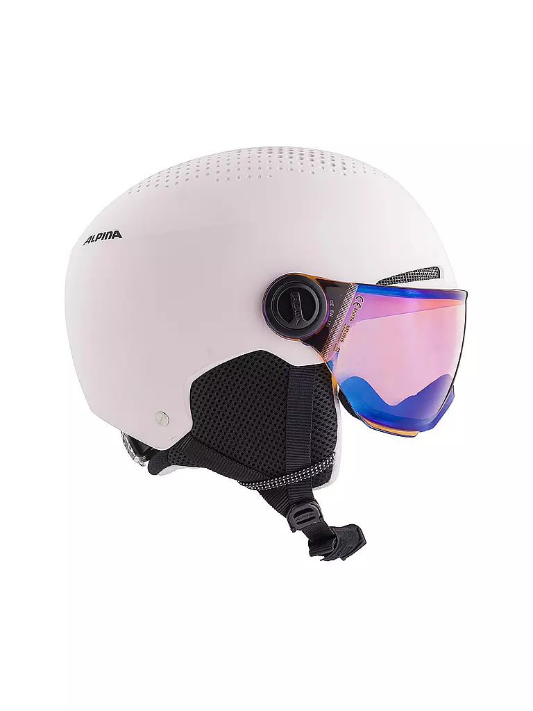 ALPINA | Kinder Skihelm Zupo Visor Q-Lite | rosa