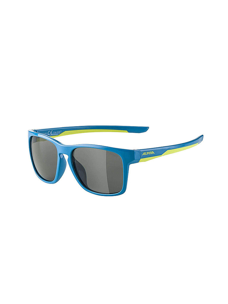 ALPINA | Kinder Sonnenbrille Flexxy Cool Kids BLUE-LIME | blau