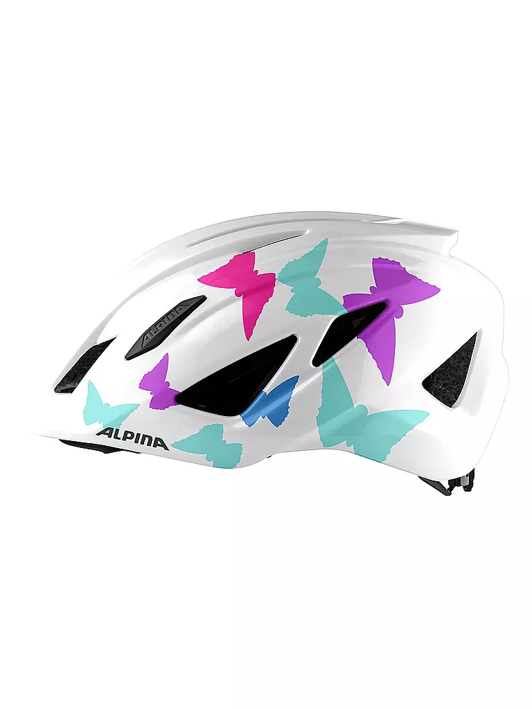 ALPINA | Mädchen Fahrradhelm Pico | weiss