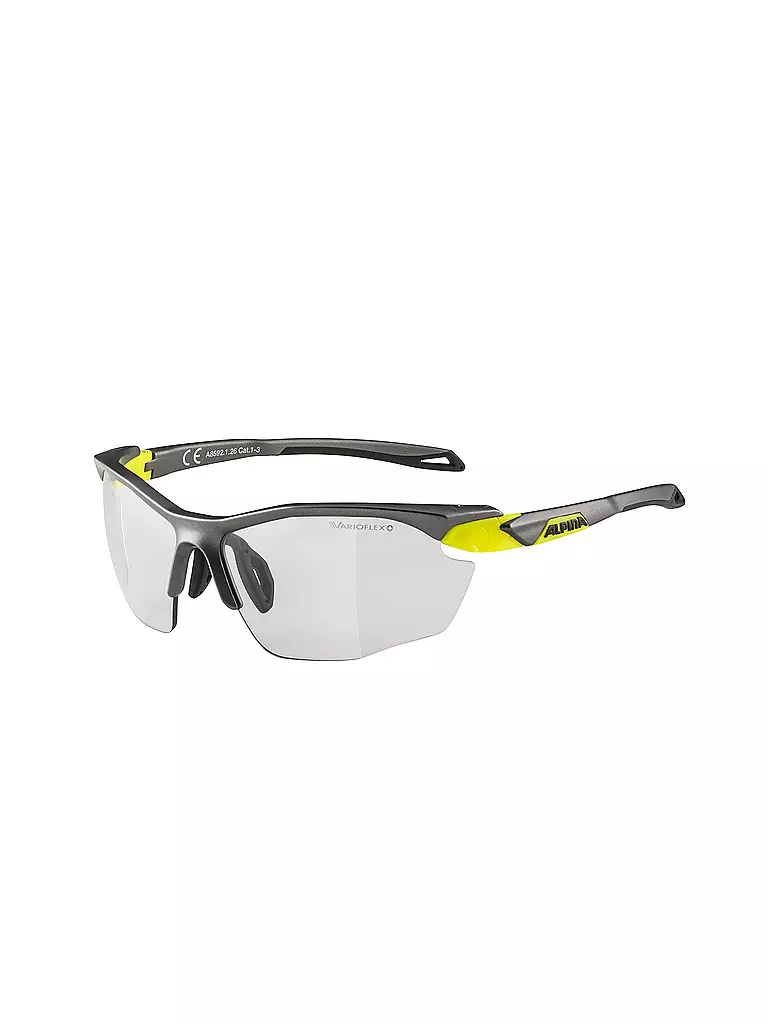 ALPINA | Sportbrille Twist Five HR VL+ | silber