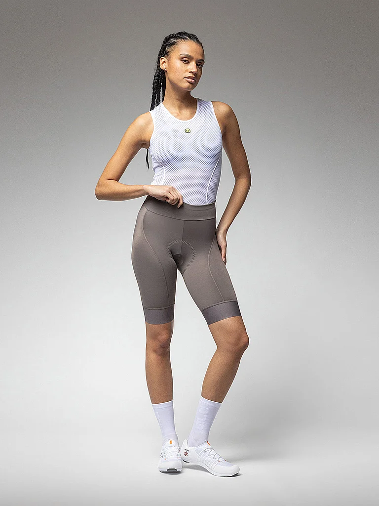 ALÉ Damen Radhose Magic Colour Bund dunkelgrün | L — Bild 3