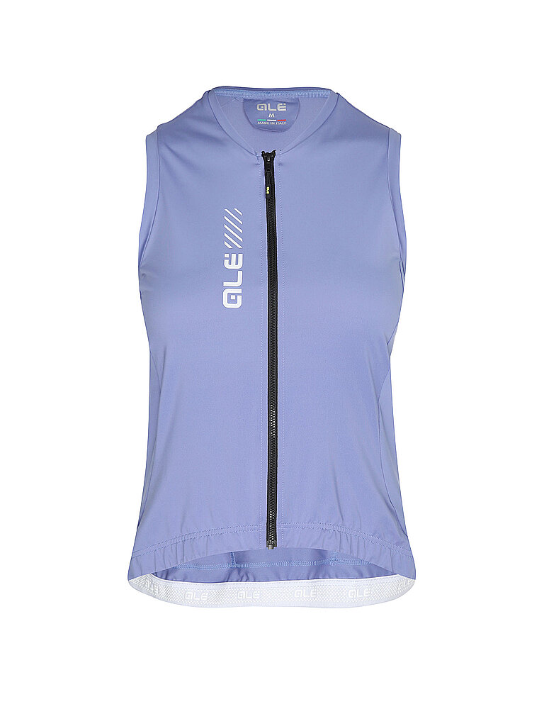 ALÉ Damen Radtrikot Color Block blau | L