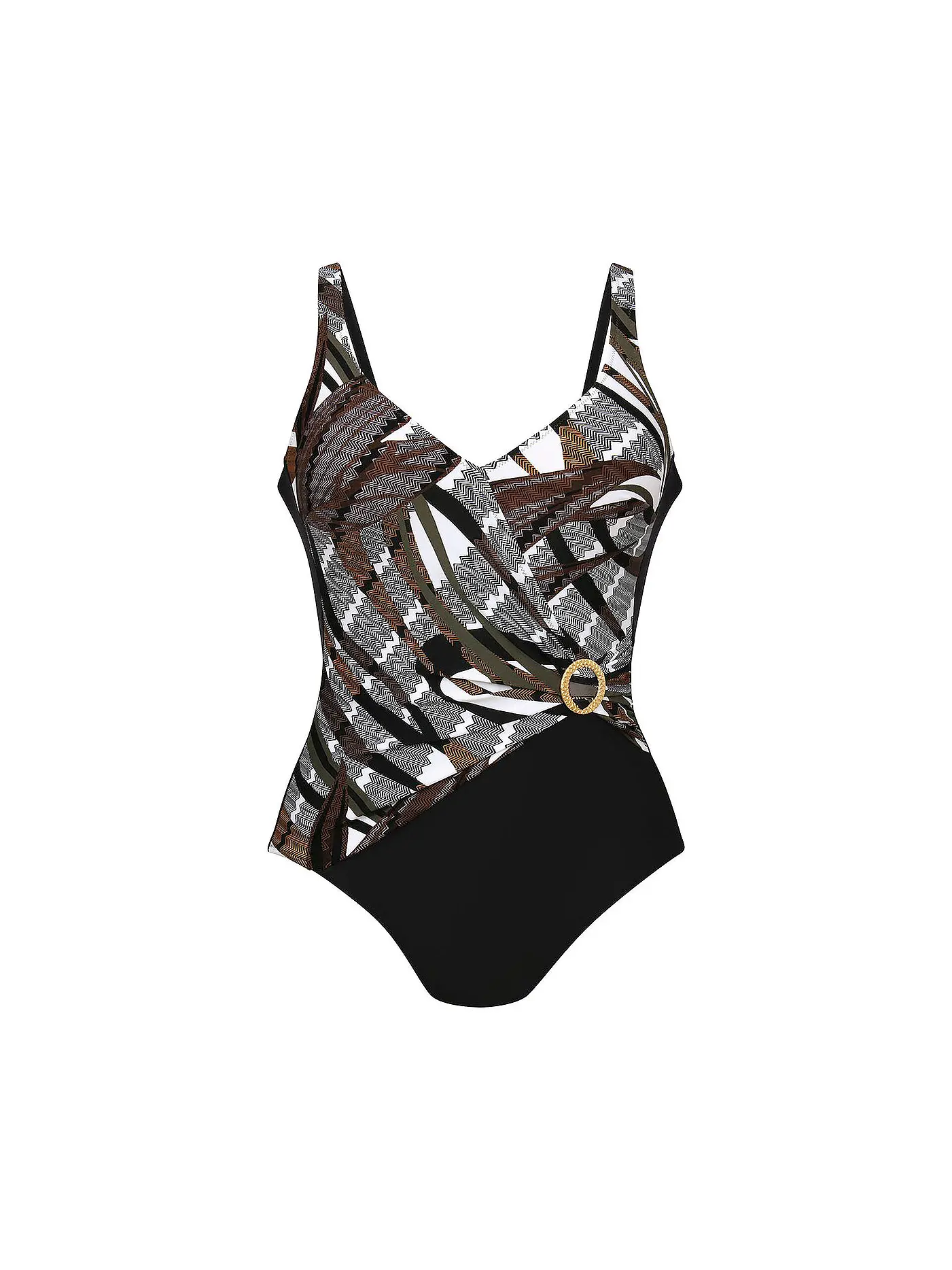 ANITA | Damen Badeanzug Black Tourmaline | schwarz