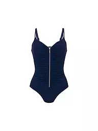 ANITA | Damen Badeanzug Tribal Monotones | dunkelblau