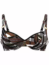 ANITA | Damen Bikinioberteil Black Tourmaline | Schwarz