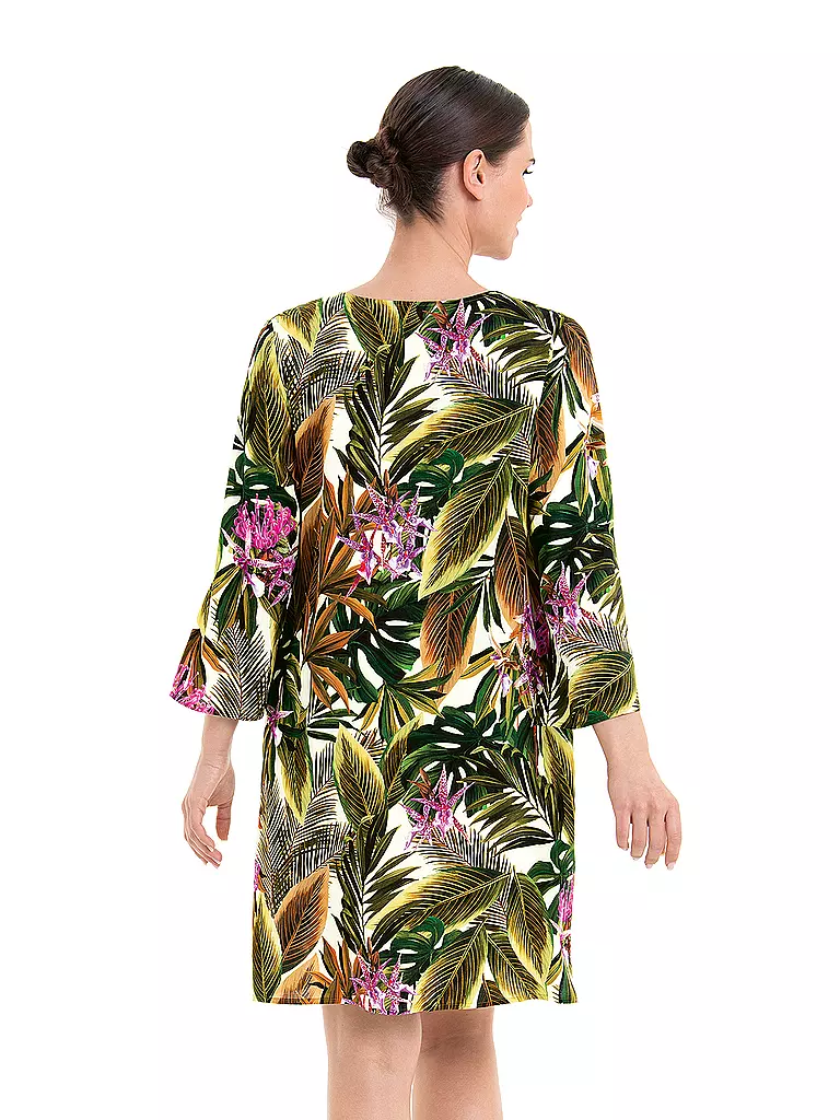 ANITA | Damen Kleid Salla Green Tropics | olive