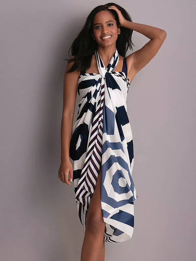 ANITA | Damen Pareo Maro | blau