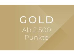 Goldener Hintergrund mit dem Text „GOLD Ab 4.000 Punkte“ in Weiß.