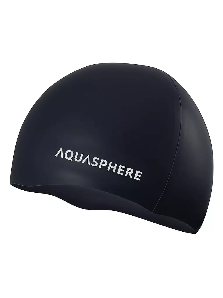 AQUASPHERE | Badehaube Plain Cap | schwarz