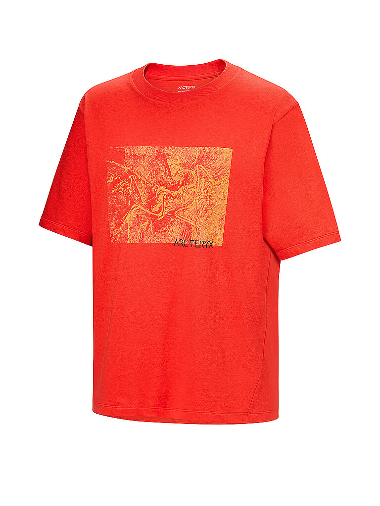 ARCTERYX Herren T-Shirt Kragg rot | XL