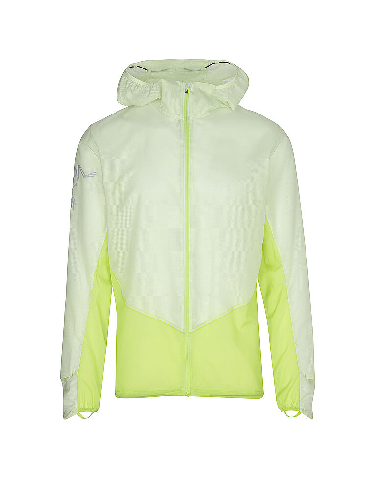 ARCTERYX Herren Windjacke Norvan Hoodie hellgrün | S