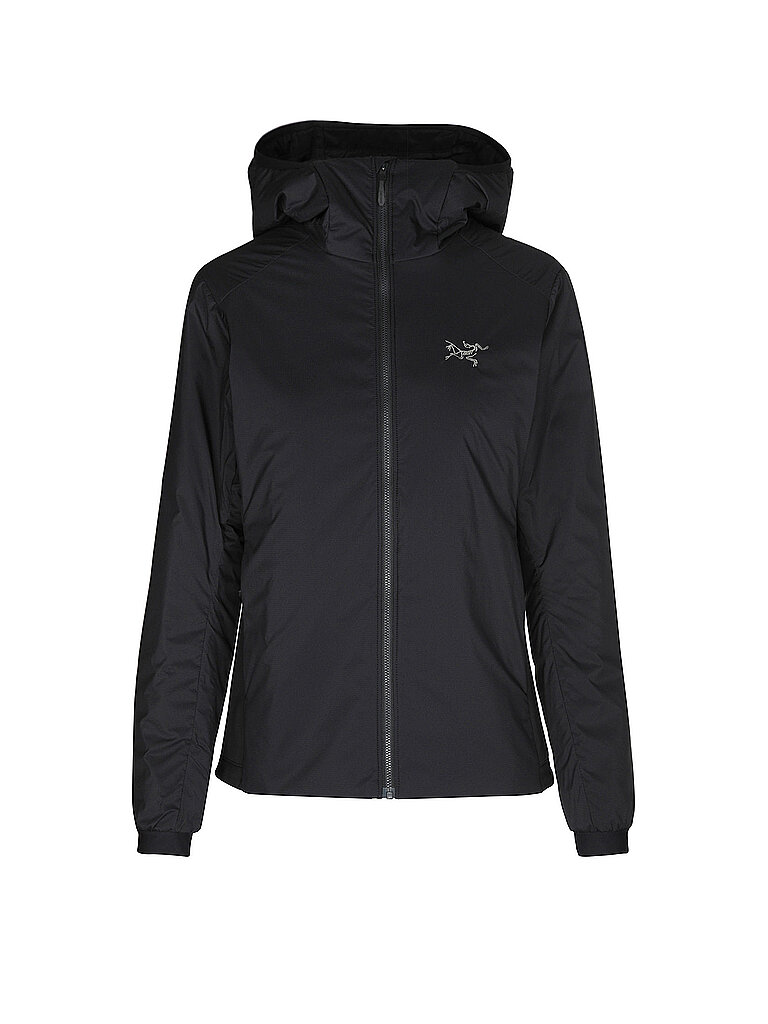 ARCTERYX Damen Isojacke Atom Hoodie schwarz | XS