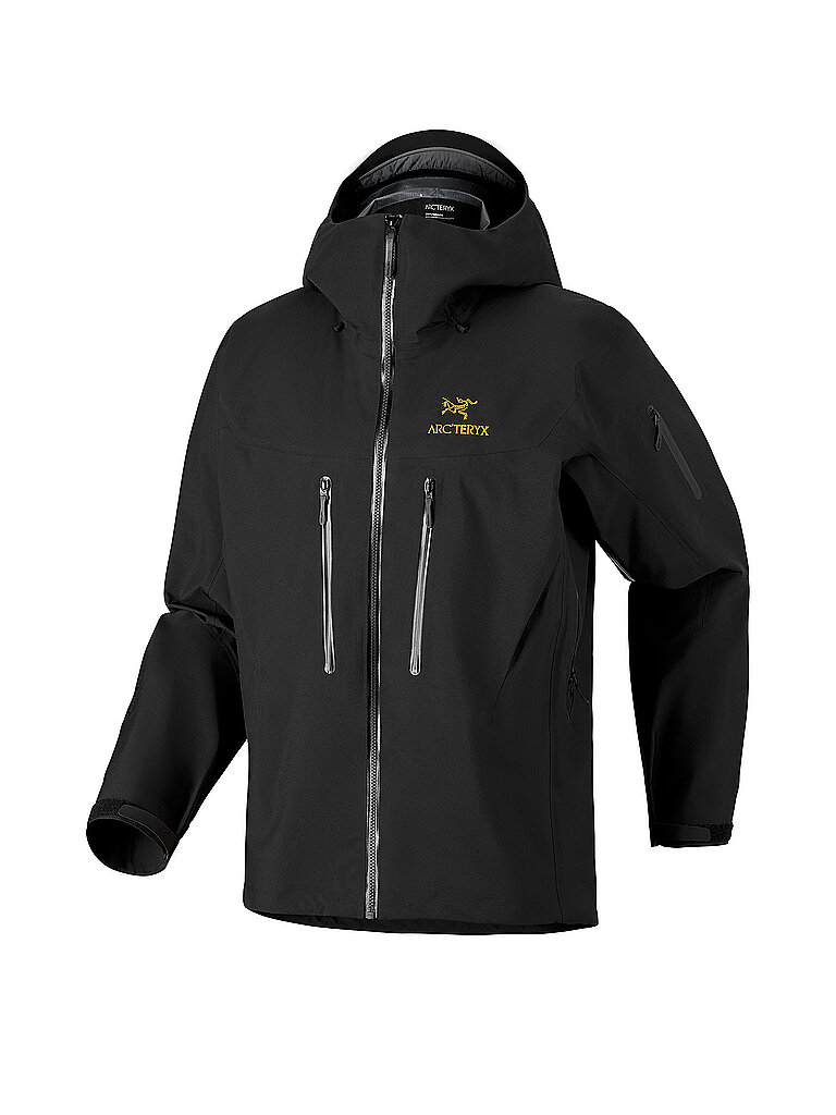 ARCTERYX Herren Tourenjacke Alpha SV GTX Pro 3L Hoodie schwarz | S