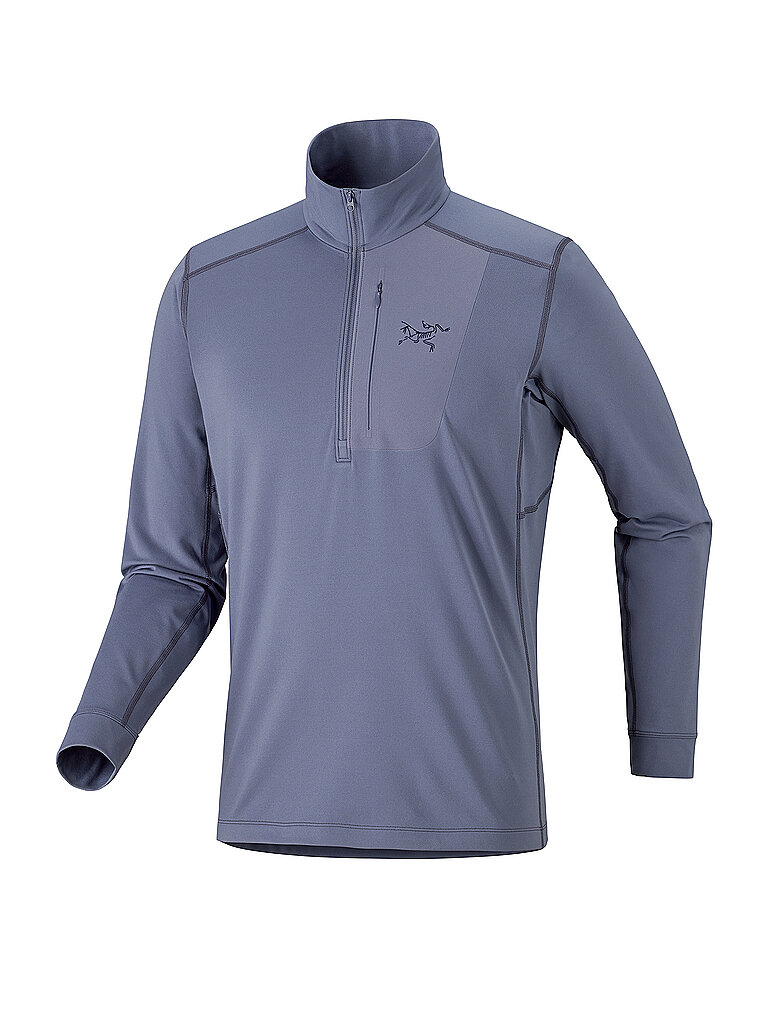 Arc'teryx Herren Unterzieh Zipshirt RHO LT grau