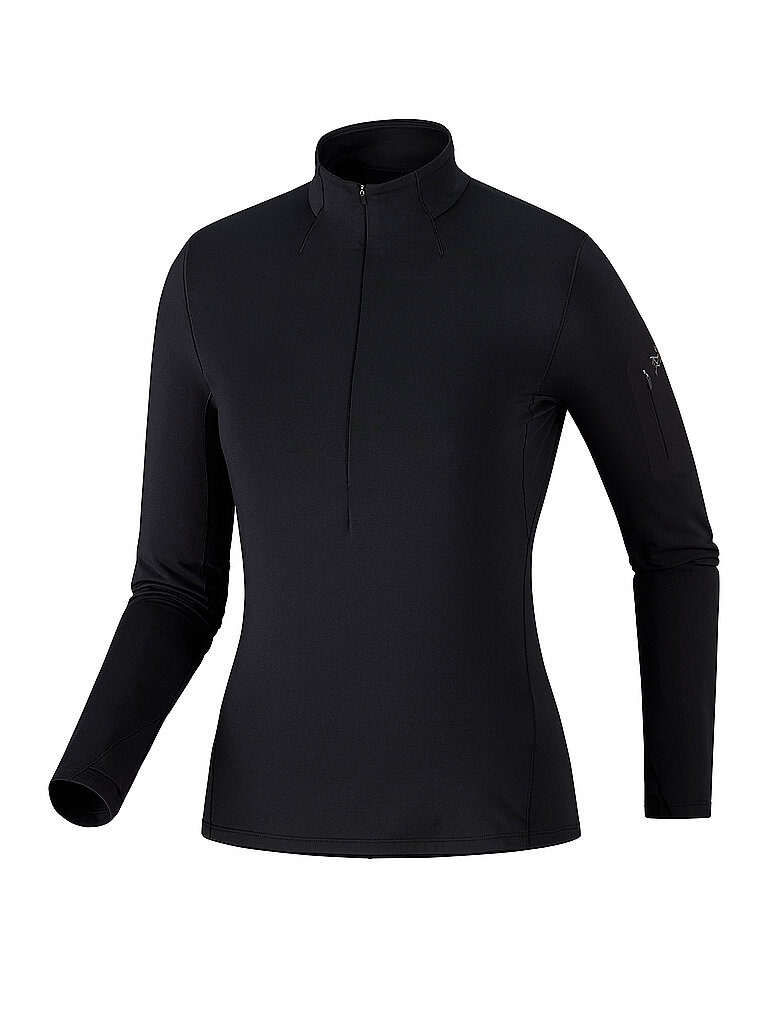 ARCTERYX Damen Touren Zopshirt Rho schwarz | XS