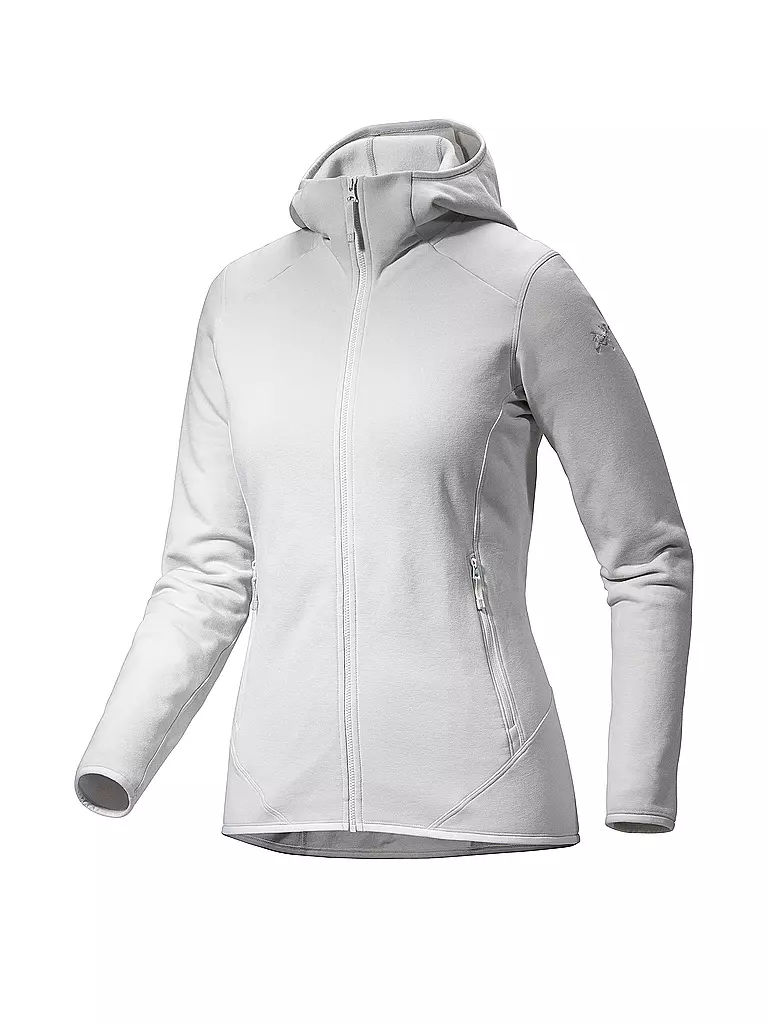 ARCTERYX | Damen Fleecejacke Kyanite Hoodie | weiss