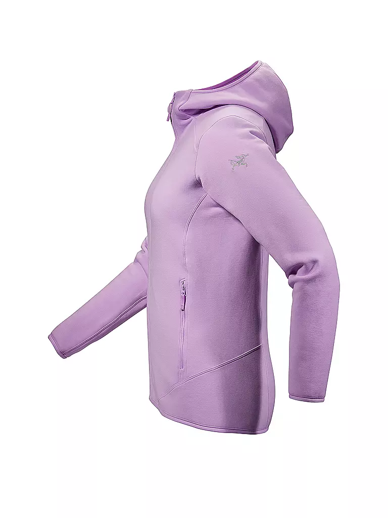 ARCTERYX | Damen Fleecejacke Kyanite Hoodie | weiss
