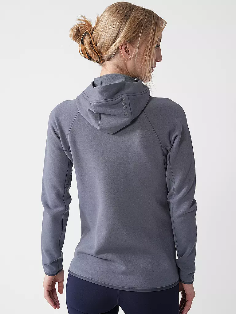 ARCTERYX | Damen Fleecejacke Kyanite Hoodie | hellblau