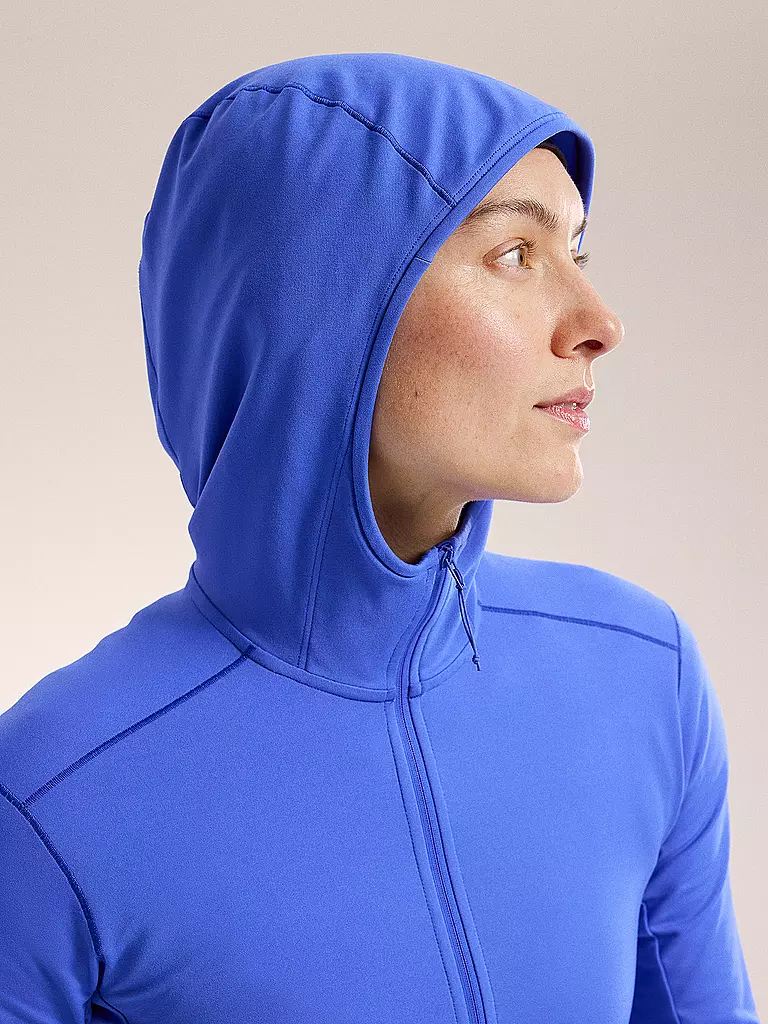 ARCTERYX | Damen Fleecejacke Kyanite LT Hoodie | blau