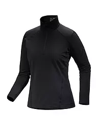 ARCTERYX | Damen Funktions Zipshirt Rho | schwarz