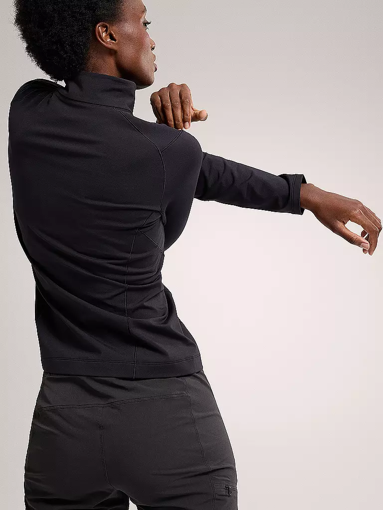 ARCTERYX | Damen Funktions Zipshirt Rho | schwarz