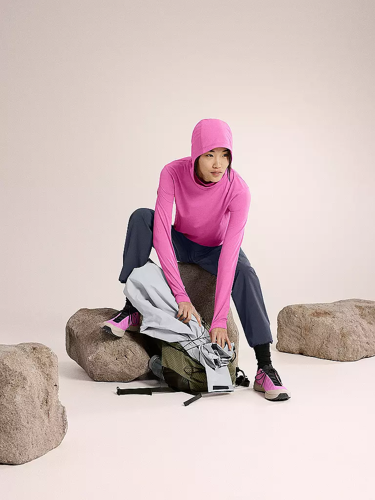 ARCTERYX | Damen Funktionshoodie Taema Hoodie | schwarz