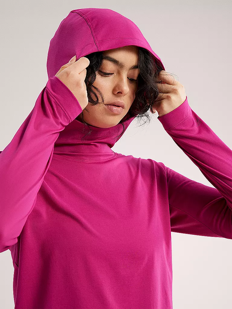 ARCTERYX | Damen Funktionshoodie Taema Hoodie | pink