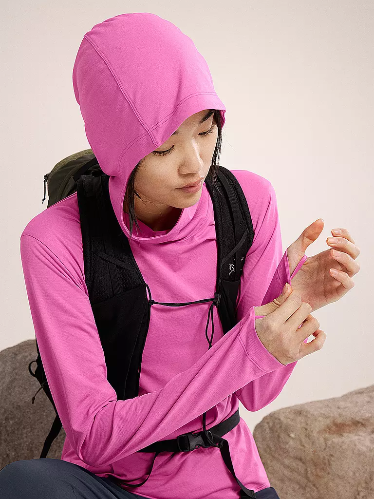 ARCTERYX | Damen Funktionshoodie Taema Hoodie | schwarz