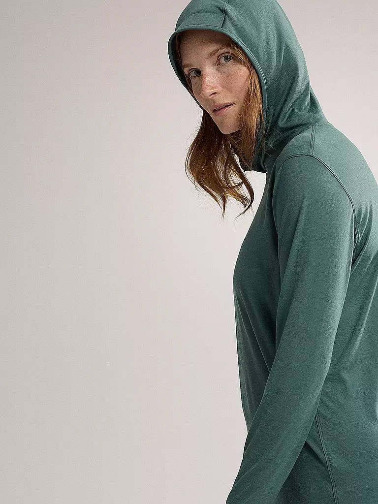 ARCTERYX | Damen Hoodie Lana Merino  | grün