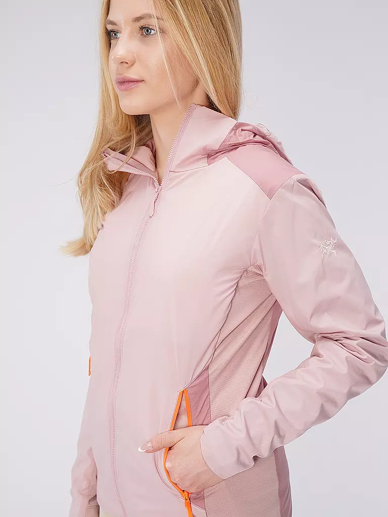 ARCTERYX | Damen Isojacke Atom Lightweight Hoodie | rosa