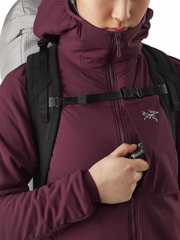 ARCTERYX | Damen Isolationsjacke Proton LT Hoody | rot