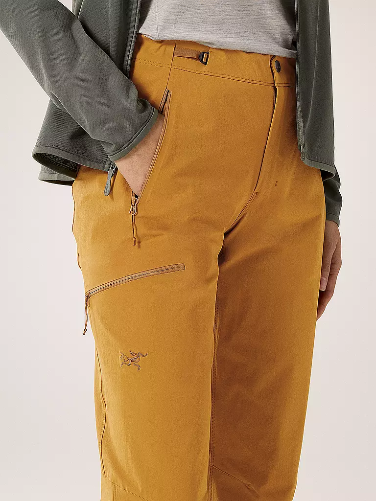 ARCTERYX | Damen Softshell Wanderhose Gamma  | gelb