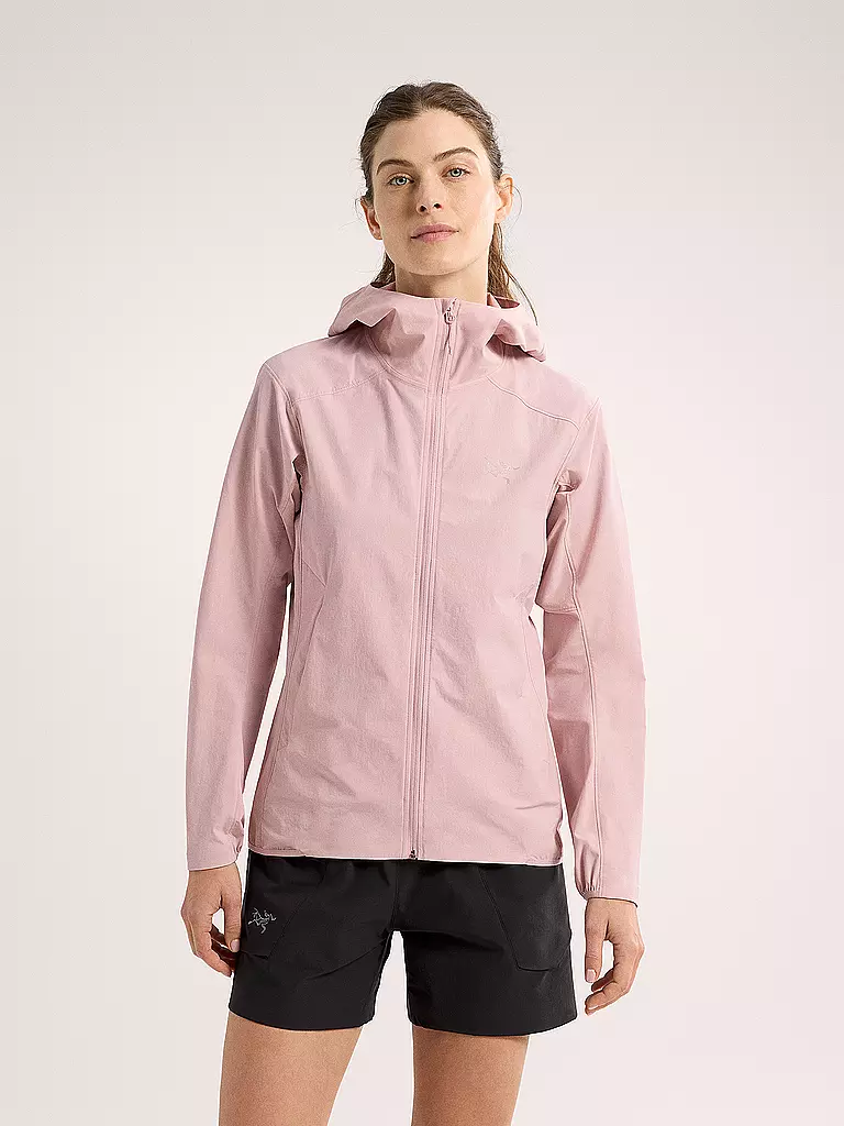 ARCTERYX | Damen Softshell Wanderjacke Gamma Lightweight Hoodie | rosa