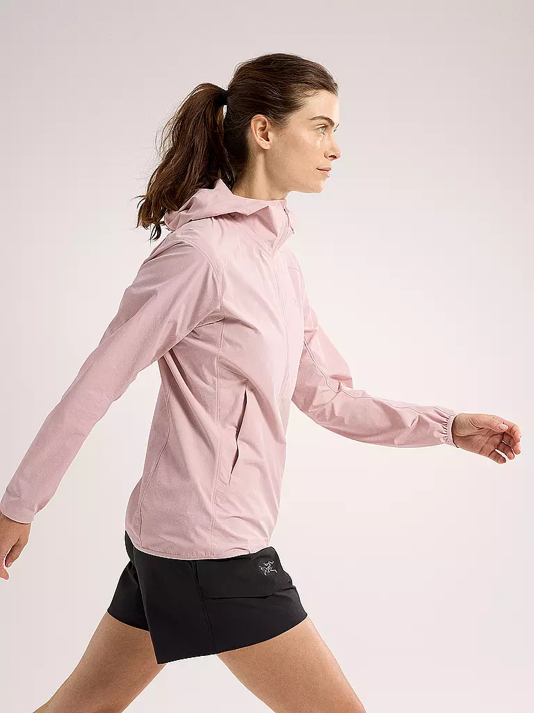 ARCTERYX | Damen Softshell Wanderjacke Gamma Lightweight Hoodie | rosa