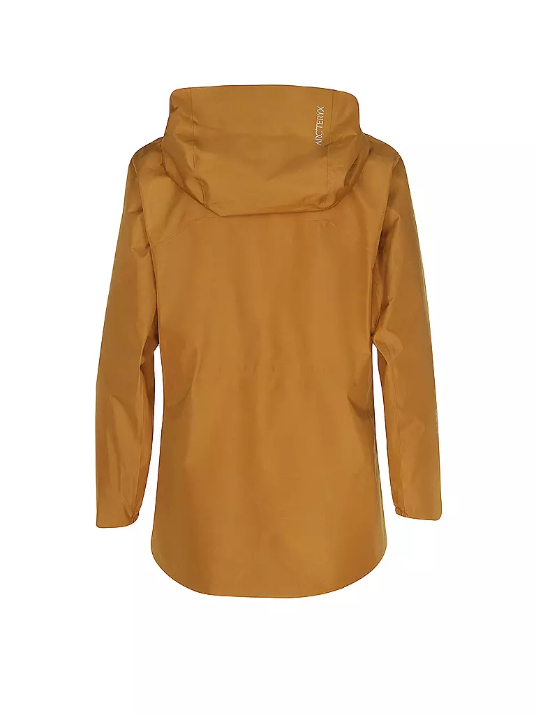 ARCTERYX | Damen Softshell Wanderjacke Solano GTX Infinium Hoodie | gelb