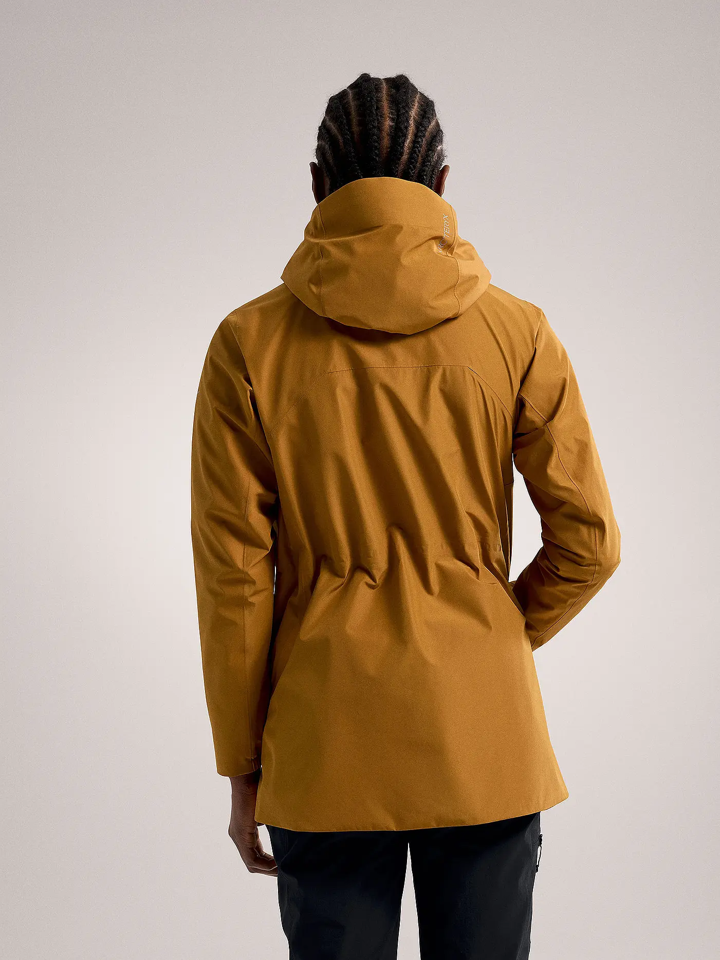 ARCTERYX | Damen Softshell Wanderjacke Solano GTX Infinium Hoodie | gelb