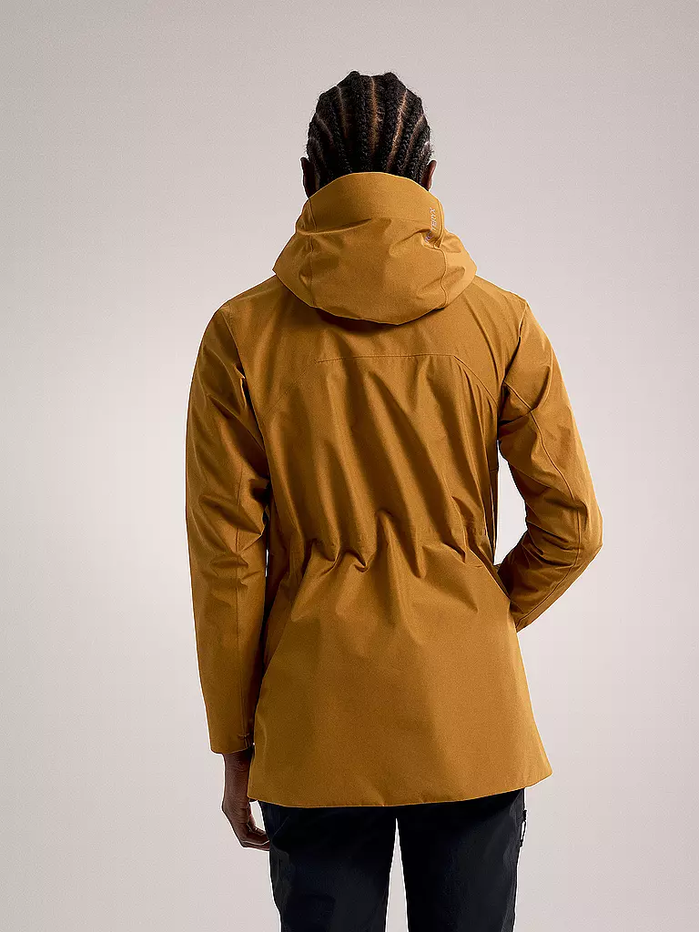 ARCTERYX | Damen Softshell Wanderjacke Solano GTX Infinium Hoodie | gelb