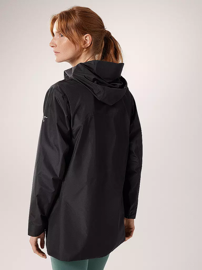 ARCTERYX | Damen Softshell Wanderjacke Solano GTX Infinium Hoodie | schwarz