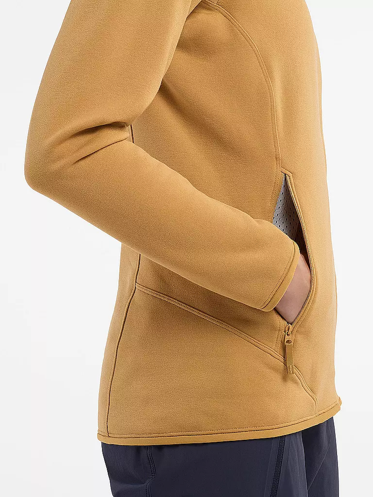 ARCTERYX | Damen Softshelljacke Kyanite Hoodie | gelb
