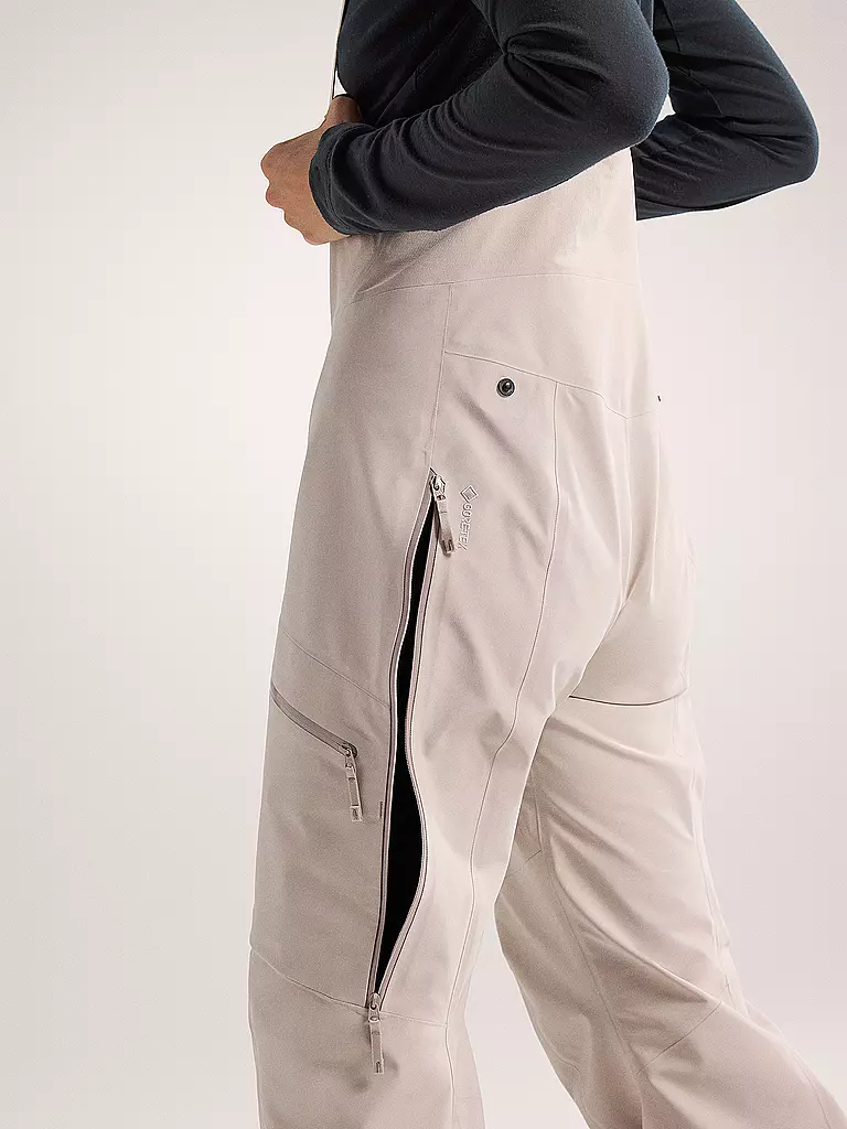 ARCTERYX | Damen Tourenhose BIB 3L GTX | beige