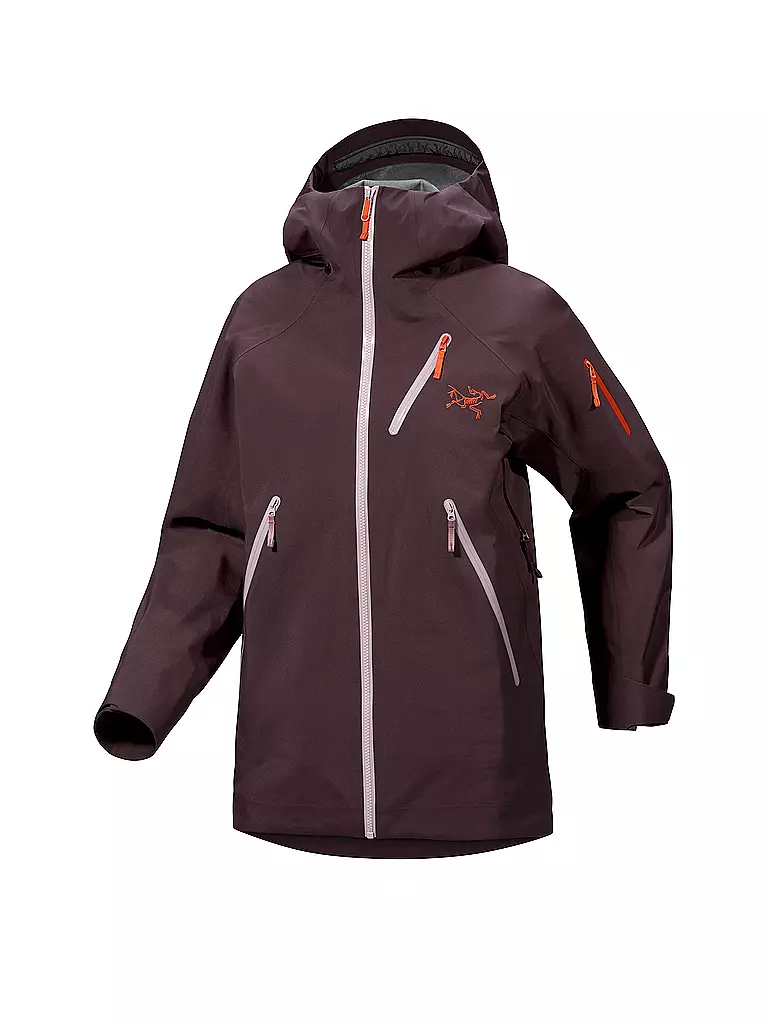 ARCTERYX | Damen Tourenjacke Nita Shell GTX Hoodie | beere