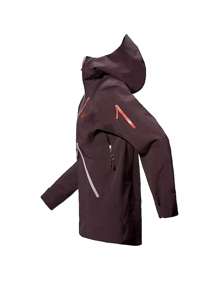 ARCTERYX | Damen Tourenjacke Nita Shell GTX Hoodie | beere