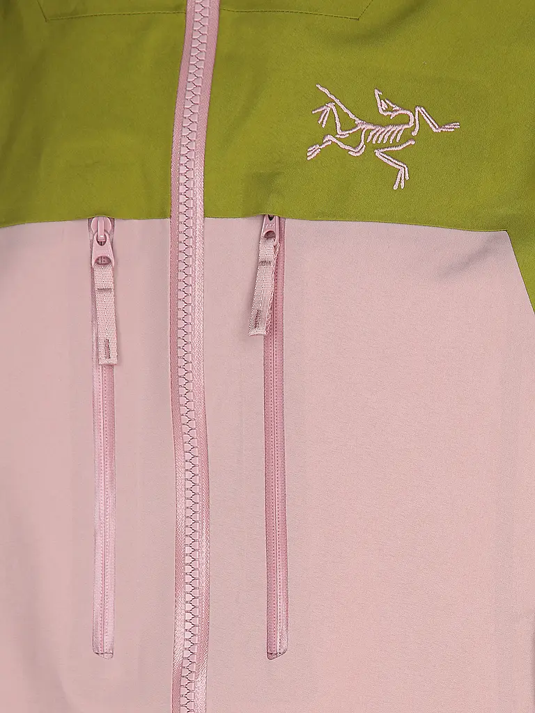 ARCTERYX | Damen Tourenjacke Rush 3L GTX Hoodie  | rosa