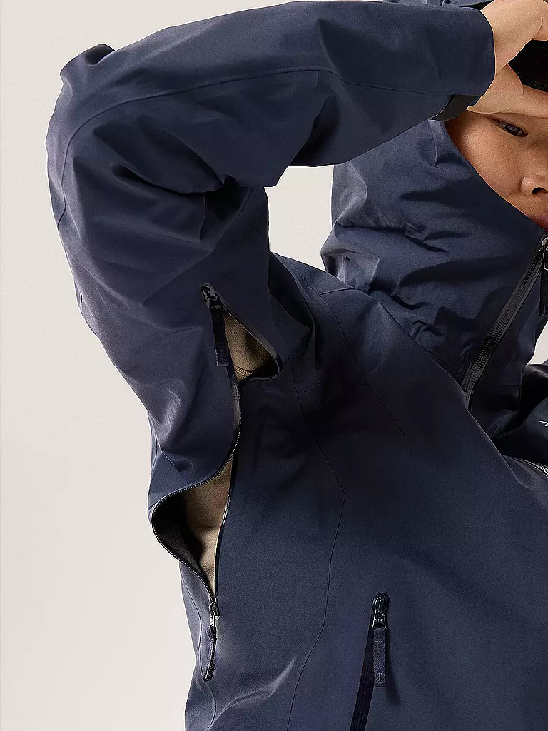 ARCTERYX | Damen Wanderjacke Beta LT GTX 3L Hoodie | schwarz