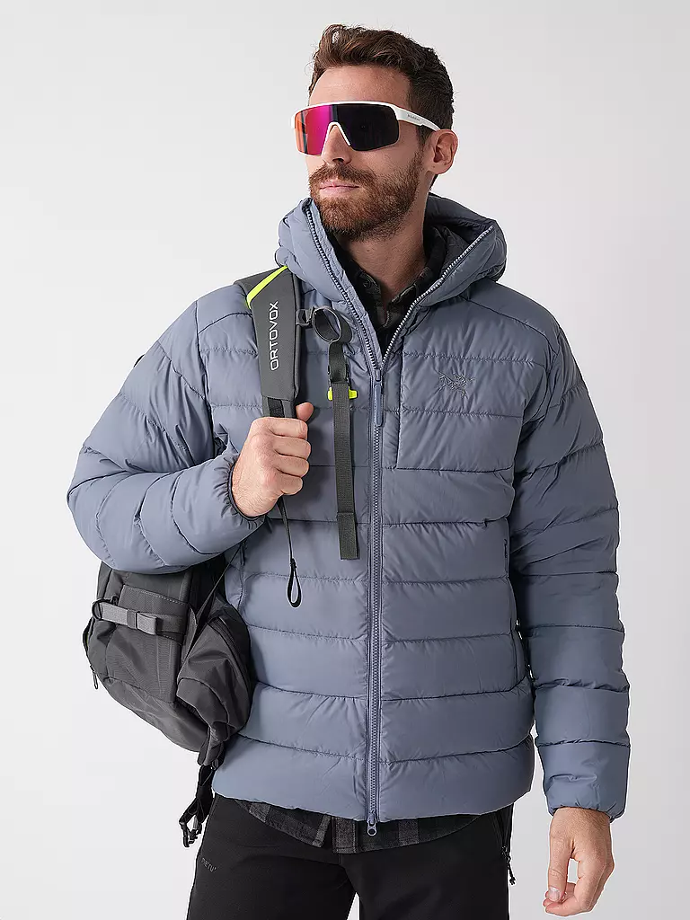 ARCTERYX | Herren Daunenjacke Thorium Hoodie | hellgrau